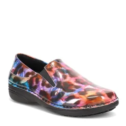 Spring Step Work & Safety|Women's , Manila Clog Rainbow Patent