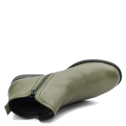 Spring Step Boots|Women's , Oziel Bootie Olive Green