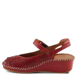 Spring Step Sandals|Women's , Santonio Sandal Red