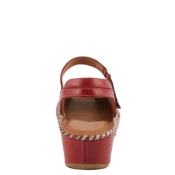 Spring Step Sandals|Women's , Santonio Sandal Red