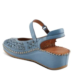 Spring Step Wedges|Women's , Santonio Sandal Blue