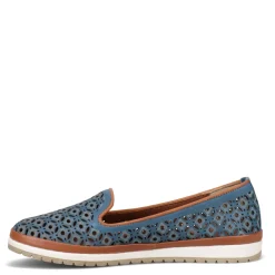 Spring Step Slip-On Shoes|Women's , Tulisa Slip-On Blue