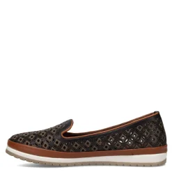 Spring Step Flats|Women's , Tulisa Slip-On Black