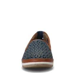 Spring Step Flats|Women's , Tulisa Slip-On Blue
