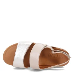 Strive Sandals|Women's , Riviera Sandal Silver/Stone