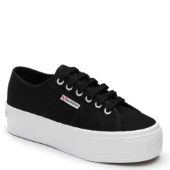 Superga Sneakers & Athletic|Women's , 2790 Platform Sneaker Black White