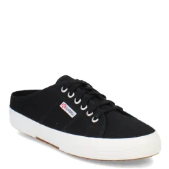 Superga Slip-On Shoes|Women's , 2402 Sneaker Mule Black White