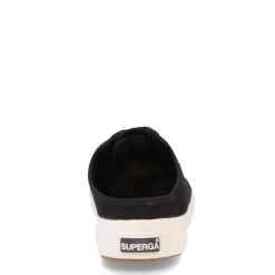 Superga Slip-On Shoes|Women's , 2402 Sneaker Mule Black White