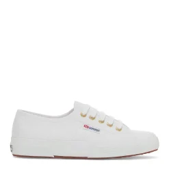 Superga Sneakers & Athletic|Women's , Cotu Classic Sneaker White-Pale Gold