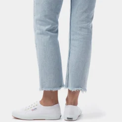 Superga Sneakers & Athletic|Women's , Cotu Classic Sneaker White-Pale Gold