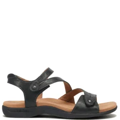 Taos Sandals|Women's , Big Time Sandal Black