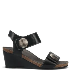 Taos Wedges|Women's , Carousel 3 Sandal Black