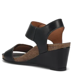 Taos Wedges|Women's , Carousel 3 Sandal Black