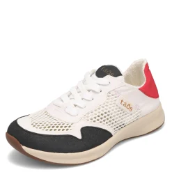 Taos Sneakers & Athletic|Women's , Direction Sneaker White/Red Multi