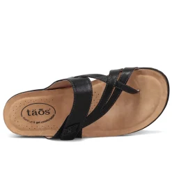 Taos Sandals|Women's , Perfect Sandal Black
