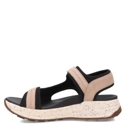 Taos Sandals|Women's , Super Side Sandal Natural Emboss