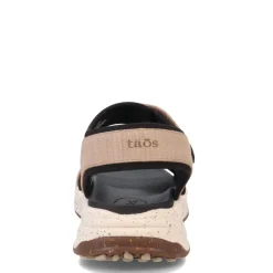 Taos Sandals|Women's , Super Side Sandal Natural Emboss