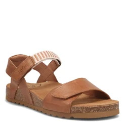 Taos Sandals|Women's , Symbol Sandal Tan