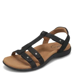 Taos Sandals|Women's , Trophy 2 Sandal Black Emboss
