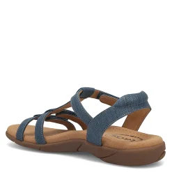 Taos Sandals|Women's , Trophy 2 Sandal Blue Emboss