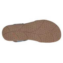 Taos Sandals|Women's , Trophy 2 Sandal Blue Emboss