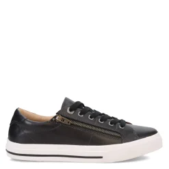 Taos Sneakers & Athletic|Women's , Z-Soul Lux Sneaker Black Leather