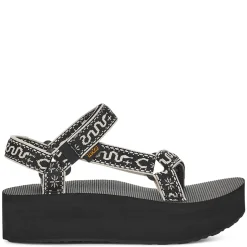 Teva Sandals|Women's , Flatform Universal Sandal Black