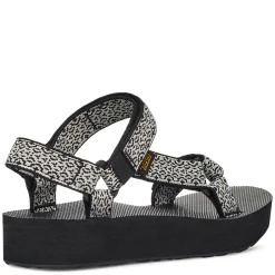 Teva Sandals|Women's , Midform Universal Sandal Boho White/ Black