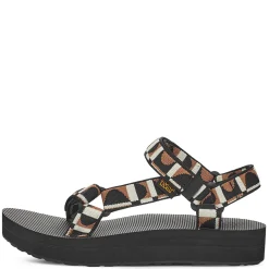 Teva Sandals|Women's , Midform Universal Sandal Bounce Black/ Lion