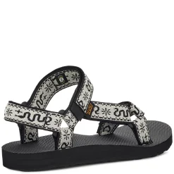 Teva Sandals|Women's , Original Universal Sandal Bandana White/Black