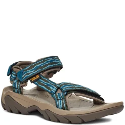 Teva Sandals|Women's , Terra Fi 5 Sandal Blue Tan