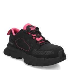 Timberland Pro Sneakers & Athletic|Women's , Powertrain EV Composite Toe Work Shoe Black/Pink