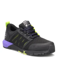 Timberland Pro Work & Safety|Women's , Radius Comp Toe Work Shoe Black/Hi-Vis