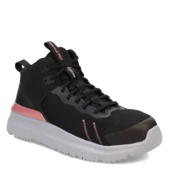 Timberland Pro Sneakers & Athletic|Women's , Setra Mid Comp Toe Work Boot Black/Rose