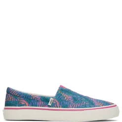 TOMS Flats|Women's , Alpargata Fenix Slip-On Tropical Hawaiian