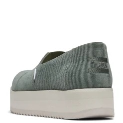 TOMS Sneakers & Athletic|Women's , Alpargata Midform Slip-On Bonsai Green
