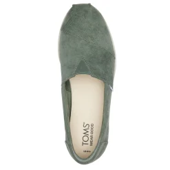 TOMS Sneakers & Athletic|Women's , Alpargata Midform Slip-On Bonsai Green