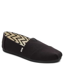 TOMS Slip-On Shoes|Women's , Alpargata Recycled Slip-On Black/Black