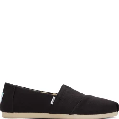 TOMS Loafers|Women's , Alpargata Recycled Slip-On - Wide Width Black