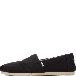 TOMS Loafers|Women's , Alpargata Recycled Slip-On - Wide Width Black