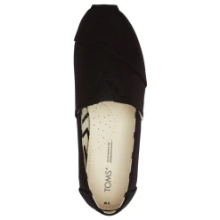 TOMS Loafers|Women's , Alpargata Recycled Slip-On Black/Black