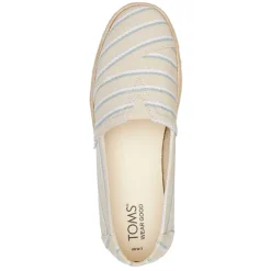TOMS Slip-On Shoes|Women's , Alpargata Rope Espadrille Slip-On Fog