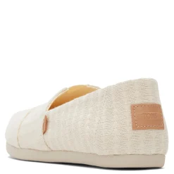 TOMS Slip-On Shoes|Women's , Alpargata Slip-On Natural