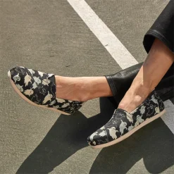 TOMS Slip-On Shoes|Women's , Alpargata Slip-On Black Ghost