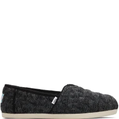 TOMS Slip-On Shoes|Women's , Alpargata Slip-On Black