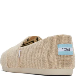 TOMS Slip-On Shoes|Women's , Alpargata Slip-On Natural