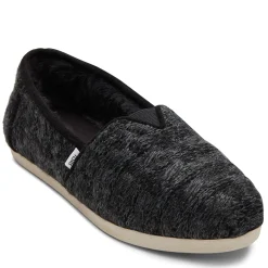 TOMS Flats|Women's , Alpargata Slip-On Black