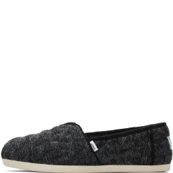 TOMS Flats|Women's , Alpargata Slip-On Black