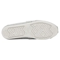 TOMS Slippers|Women's , Alpargata Slip-On Grey-Christmas Lights
