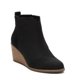 TOMS Wedges|Women's , Clare Boot Black